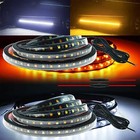 2pcs Truck Led Running Board Lights 3-in-1 Fuctions White 2pcs Broadside Light