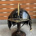 Medieval Norman Helmet Steel Viking Helmet Nasal Armor Larp Cosplay Costume Gift