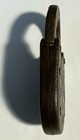 Antique Vintage Iron Lever Non-working Padlock  No Key Nice Display Piece