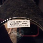 Vtg Towle Sterling Silver  Mirror Old Master Floral Repousse For Vanity Or Purse