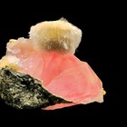 Rare Huge Calcite With Mesolite And Heulendite Natural Mineral Specimen     Gg8