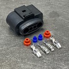 Vw Mk4 Female Fuel Pump Plug Connector Terminals   Seals Audi Beetle Tiguan