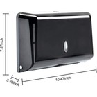 Commercial Paper Towel Dispenser Toilet Tissue Holder Wall Mount For Restroom