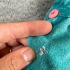 Vintage Oshkosh Baby Bgosh Toddler Pink Overalls Dress 6x Polka Dot Cotton