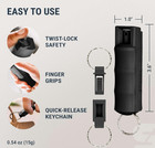 Sabre Pepper Spray With Quick Release Keychain For Self Defense