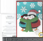 A-  1   Papyrus     Embellished Christmas  Card With Matching  Envelope