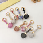 Pendant Keychain Bag Keyring Key Chain Charm Heart Crystal Rhinestone Handbag  