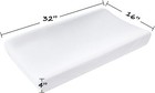 Organic Cotton Changing Pad Cover  Diaper White 