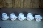 Porcelain Small Bird Feeders Seed water Cups For Chinese Bamboo Bird Cage Cranes