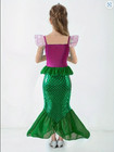 New Princess Ariel Little Mermaid Dress Girls Halloween Costume