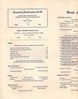 Vintage Cafe Continental Restaurant Menu New York 1956