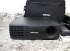 Infocus In1110 Dlp Projector 310 Lamp Hours W  Remote   Cables   Carrying Case