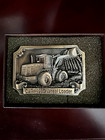 Rare -caterpillar  Cat  1996 Ltd Ed  928g Loader Belt Buckle  Numbered  35  Off