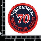1970 International Harvester Scout Embroidered Patch Black red Iron-on Sew-on