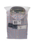 Polo Ralph Lauren Slim Fit Stretch Long Sleeve Dress Shirt Plaid Blue   L  