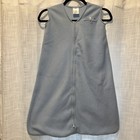 Halo Infant Toddler Fleece Sleep Sack Size L 12-18 Months Blue Wearable Blanket