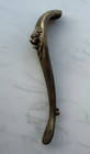 Vintage Cast Iron Antique Style Big Long Lion Face Door Handle