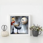 Diamond Art Kits For Adults Girl Kissing The Moon  Diy 5d Diamond Painting Ki 