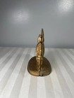 Vintage Brass Spanish Galleon Nautical Pirate Ship Bookends Boat Decor
