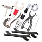 9pcs Bike Repair Tool Kit Crank Chain Cutter Extractor Bracket Freewheel Puller
