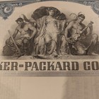 Studebaker-packard Corporation - 1957 Automotive Stock Certificate H Hentz   Co 
