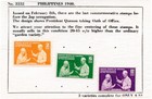 1939   40 Philippines Pre-wwii Sets Mh Dealer Pages Quezon Issue