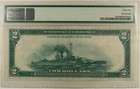 1918  2 Federal Reserve Note  battleship   Philadelphia  Fr-756  Pmg Ch Vf-35 