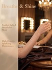Otpeh Rhinestone Gloves For Women  Sparkly Fishnet Mermaid Costume Gloves Nude