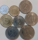 56 Coin Lot Yugoslavia Poland Hungary Croatia Estonia Romania Bulgaria Serbia   