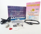 Janome Customizer 2000 Reader Writer Cd Rom   Embroidery Edge Kit Custom Lot