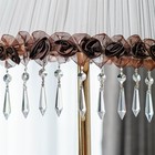 25 Pcs 55mm Crystal Icicle Prisms Chandelier Lamp Suncatcher Decor