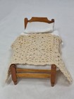 Vintage 6 5  Shaker Bed Artist Miniature Dollhouse Signed Hank Miller 1977 1 12