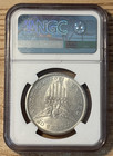 1907 Usa Phillipines Peso- Silver- Ngc Ms 60