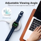 Wireless Magnetic Charging Dock For Apple Watch White