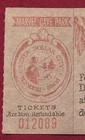 Rare Vintage Original Marvel Cave Silver Dollar City Admission Ticket