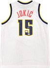 Denver Nuggets Nikola Jokic Autographed White Jersey Beckett Bas Witness 234049