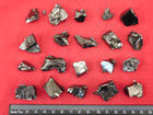 Big Lot Of Super Shiny Shungite   Raquirite Crystals 100 natural Colombia 58 6gr
