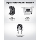 Uimoso 3x Engine Motor   Transmission Mount Set For Ford Escape 2 0l 2013-2019