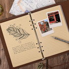 Pu Leather Journal Notebook  Refillable Travel Writing Journals Diary  Gifts    