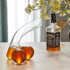 Novelty Adult Gag Gift Glass Decanter Funny Wine Bottle Bachelor Party Gag Gift