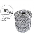 24 Strand Braid Polyester Rope 5 8     200  Arborist Tree  Rope 16000lbs