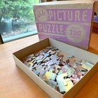 Vintage  lake In The Mountains  Jigsaw Puzzle 1930s Complete  204 Pieces