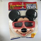Tyco View Master Mickey Mouse 3d Look Viewer Disney 1990  distressed Package Vtg
