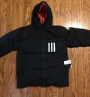 Adidas Terrex Reversible 3-stripe Down Hooded Jacket Eh4011 Men   s Size 2-xlarge