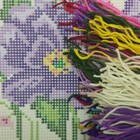Floral Needlepoint Kit For Adults And Beginners     Anemone 16           16    With Clea   