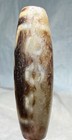 Tibetan Old Agate 10 Eye Dzi Bead  Silkworm Lines  Translucent Talisman  Charm    