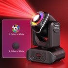 2x 150w Led Moving Head Light Rgbw Gobo Beam Stage Dmx Spot Lighting Dj Disco