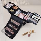 Yueieoun Large Travel Makeup Train Case  Big Makeup Bag Organizer Makeup Box    