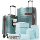Hardshell Luggage Set With Tsa Lock Lightweight Durable Travel  For Women men 