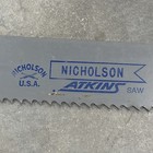 Nicholson Atkins Tungsten Power Hacksaw Blades 21  X 1-3 4  X  088 4 Teeth 62496